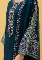 Fabric Garden Teal Elegance Women 3pcs