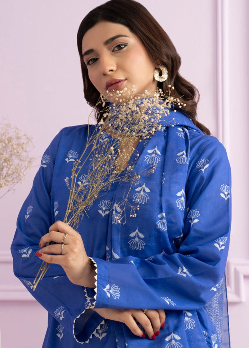 Zellbury Embroidered Kurta Dupatta 2040 Women 2pcs