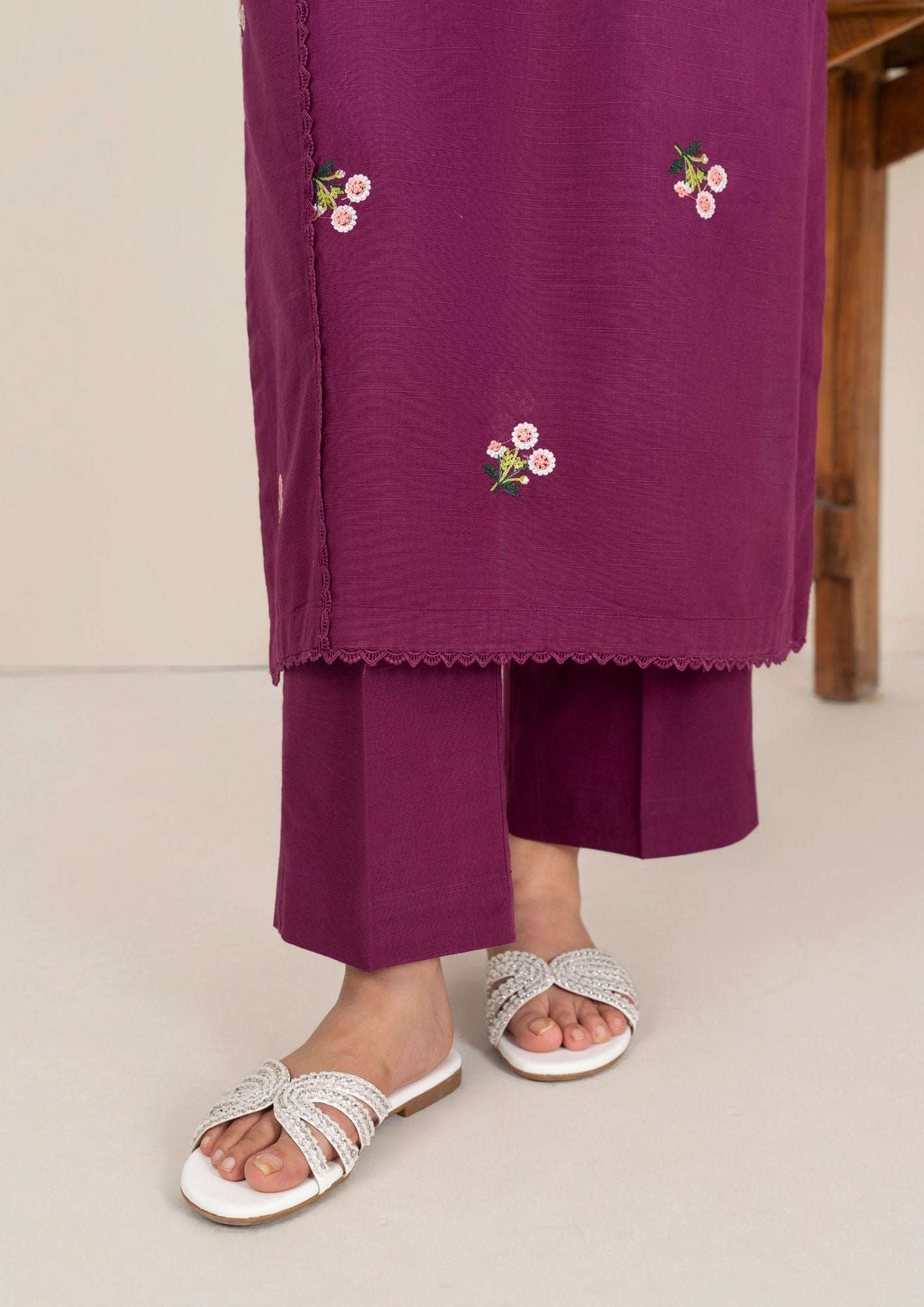 Yolo Pret Multi Embroidered Alpine AML W25 0002 Women 2pcs