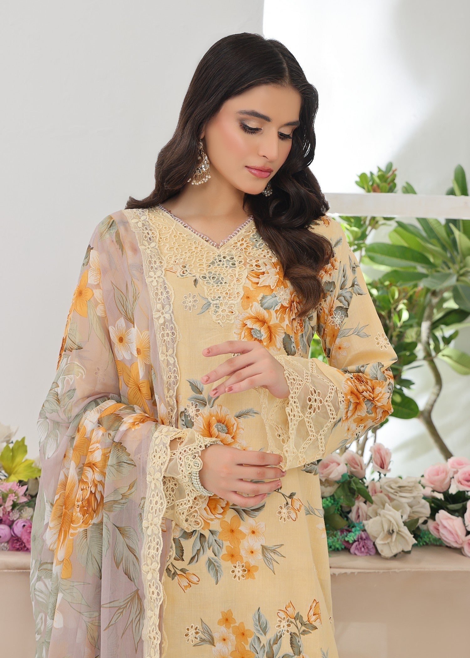 Polawn PD LAWN 25 431 A | PRET LAWN COLLECTION Women 3pcs