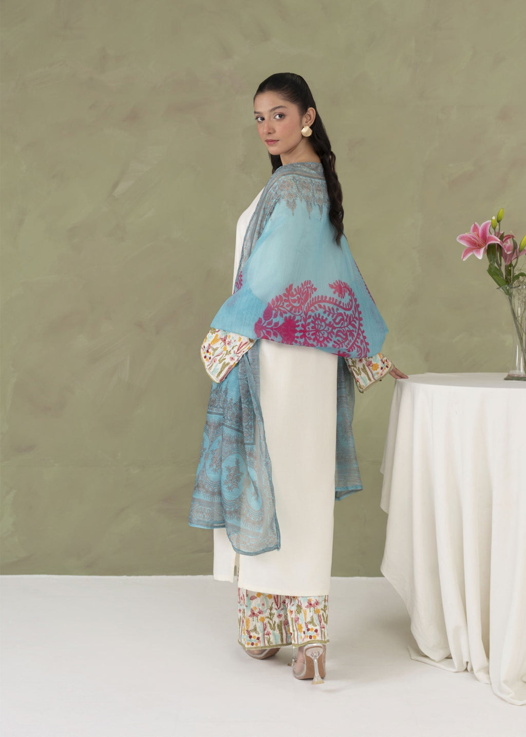 Stylish Collection KASTOOR EMBROIDERED Women 3pcs