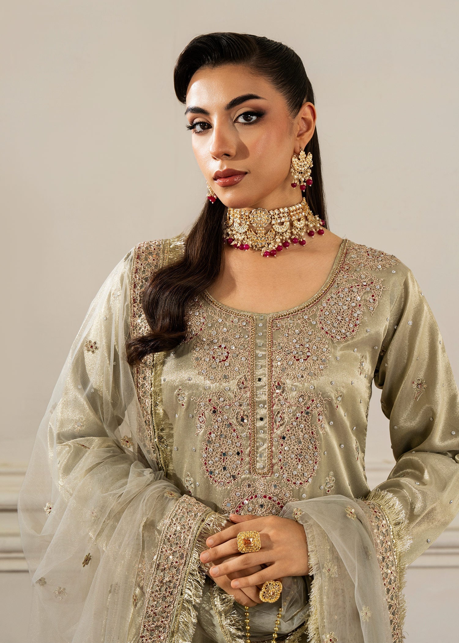 Haseens Official Saniya Women 4pcs