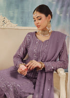 Abaan Zohan Chandni Purple Women 3pcs