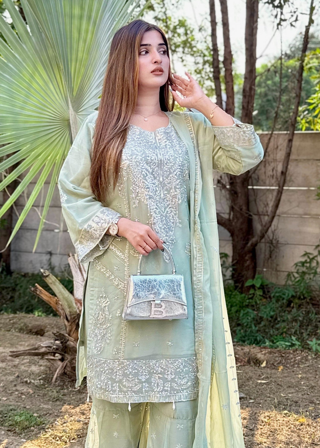 Four Season Boutique DIL NASHEEN PISTA Women 3pcs