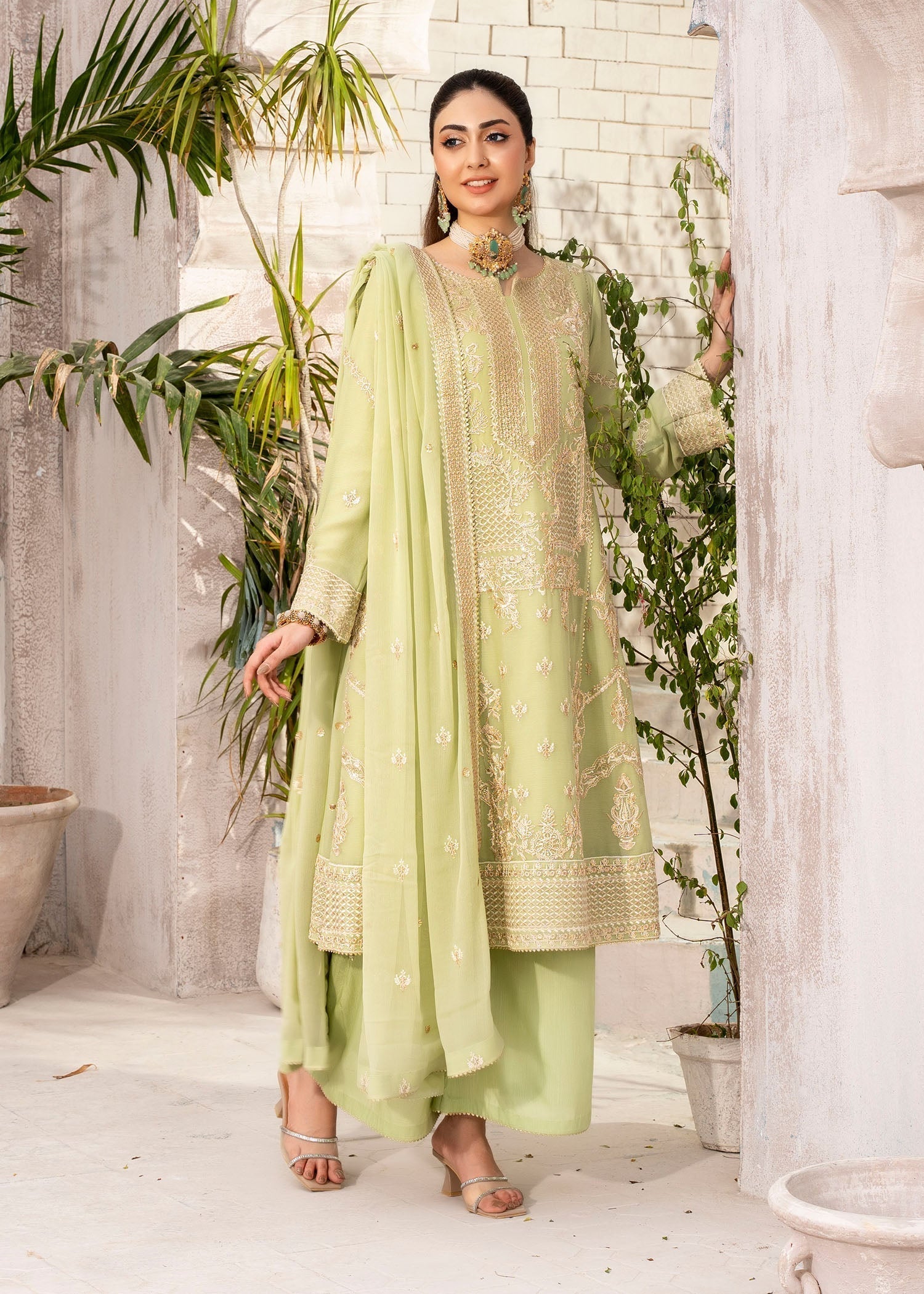 Kanwal Zainab Mint Elara Women 3pcs