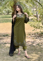 Tehzeeb Libas MAYAL EMBROIDERED Women 3pcs