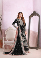 Suits By Sadia Aneela velvet sumbul Women 3pcs