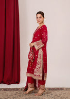 Four Season Boutique HEER HOTPINK RED Women 4pcs