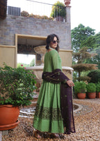 Abaan Zohan Raqs Pistachio Green Women 3pcs
