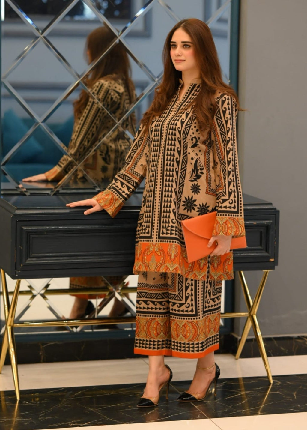 Tehzeeb Libas MIRAAL CORD SET Women 2pcs