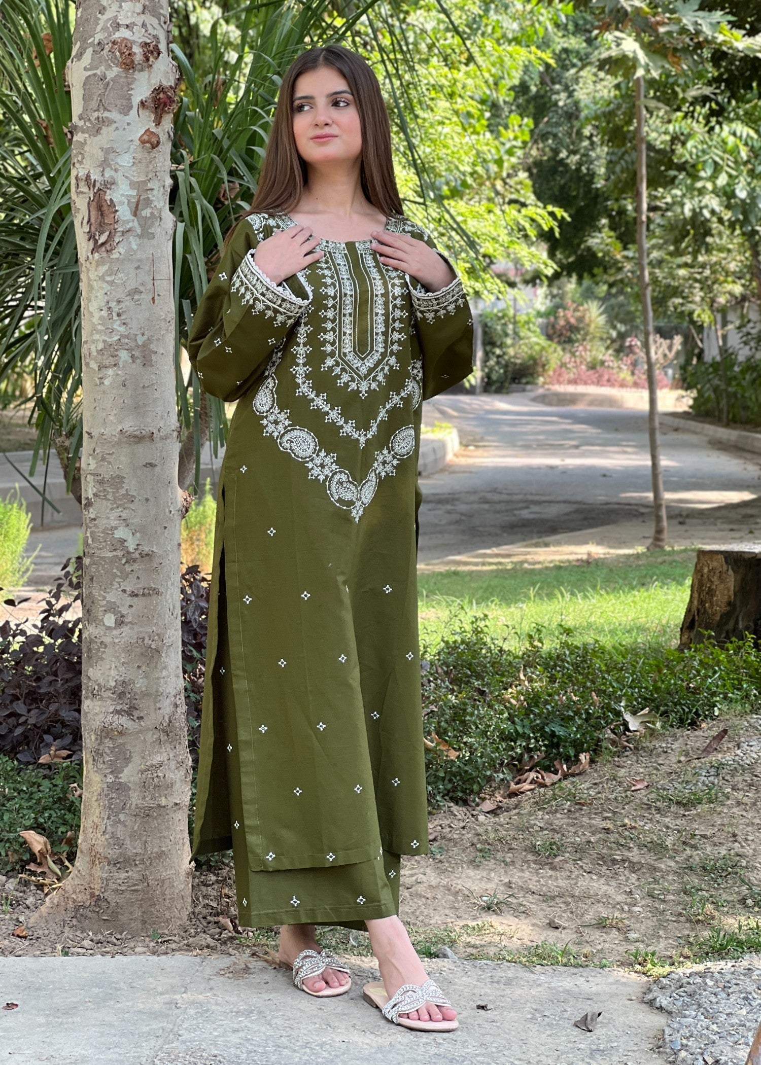 Tehzeeb Libas HAYAAM EMBROIDERED Women 2pcs