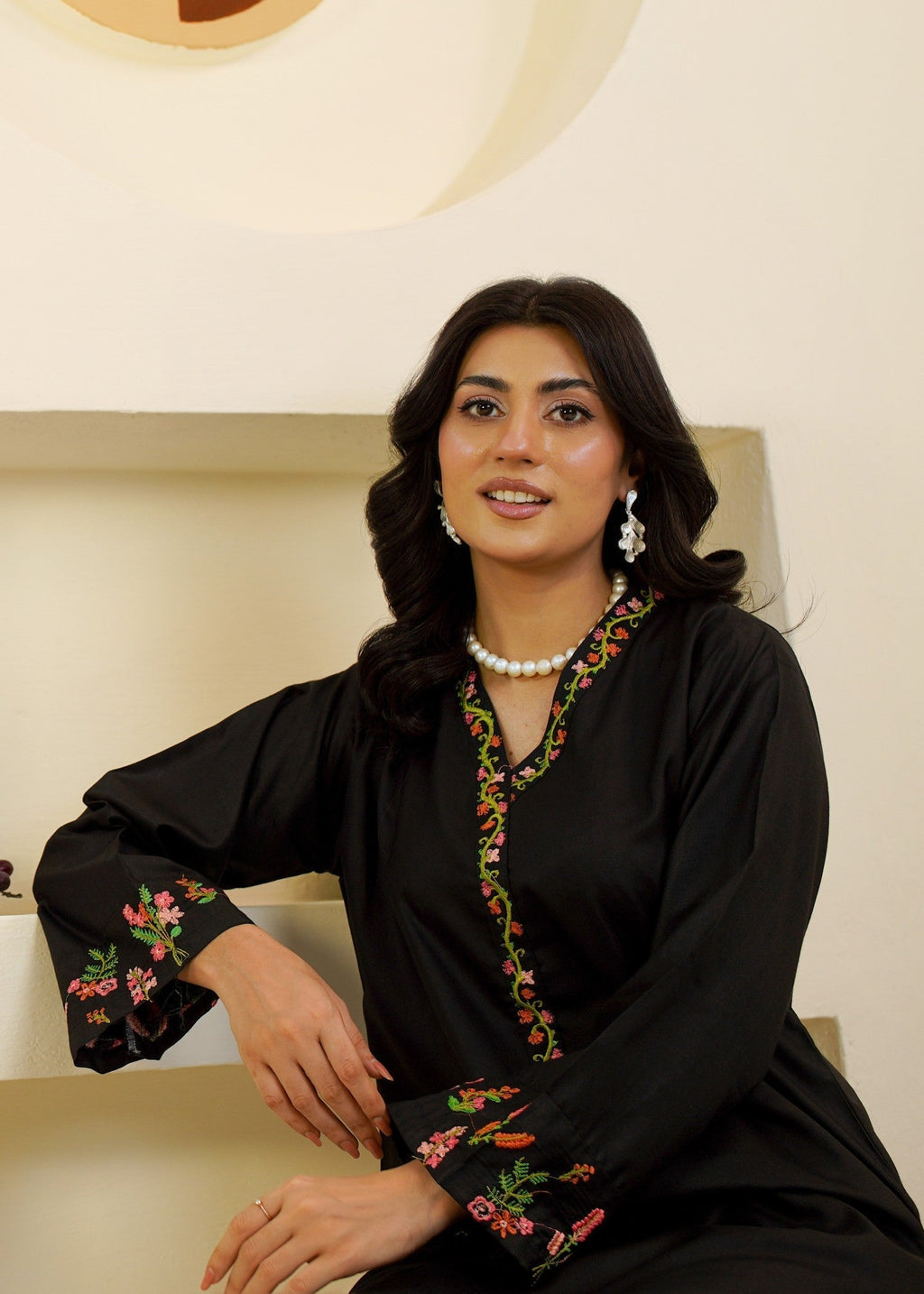 Tawakal Closet Black Orchid Women 2pcs