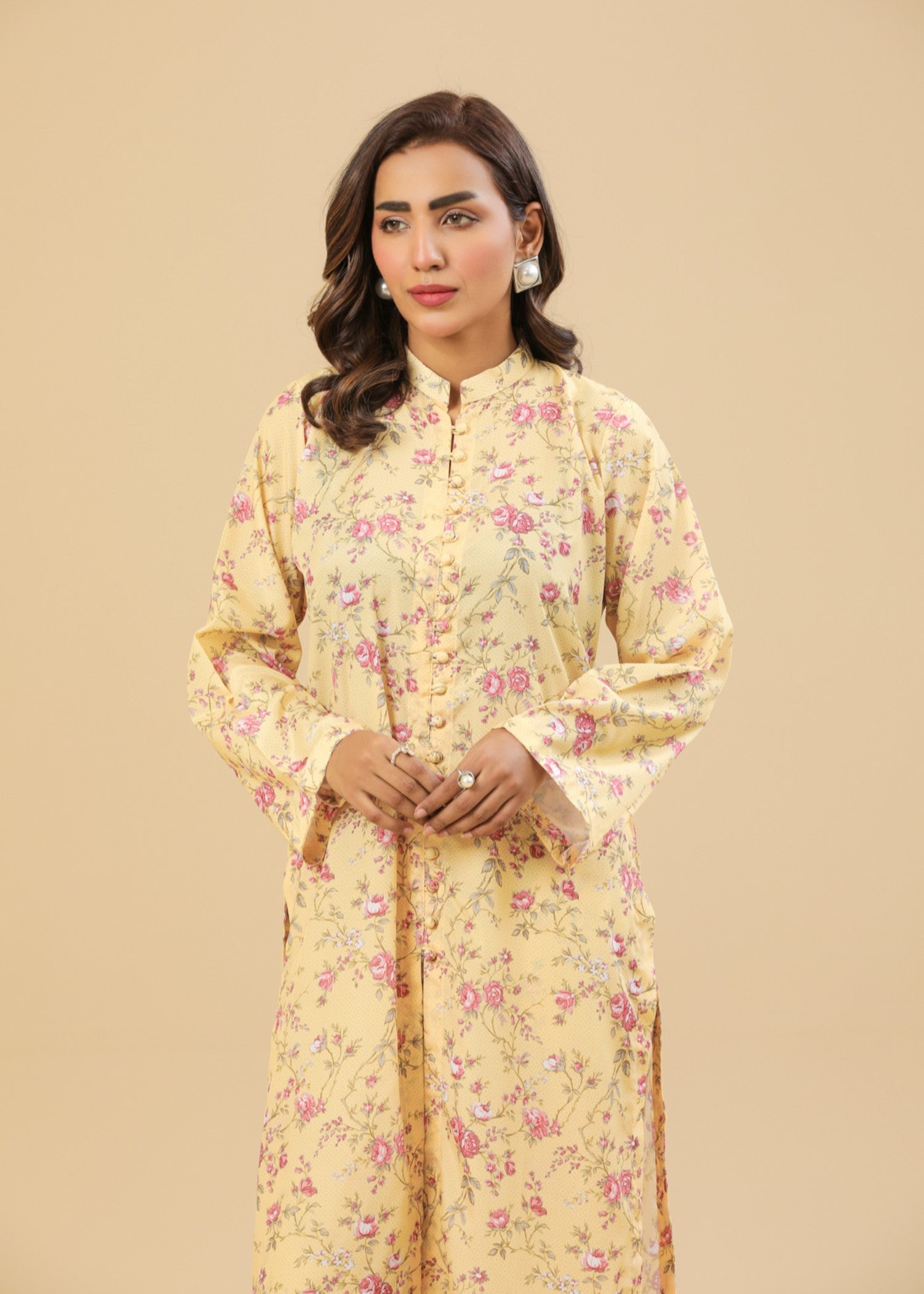 Zenyre Lemon Blossom Printed Set Women 2pcs