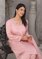 Yolo Pret Silk Viscose with Farshi Shalwar with Organza Dupatta JASHAN S25 0700 Women 3pcs