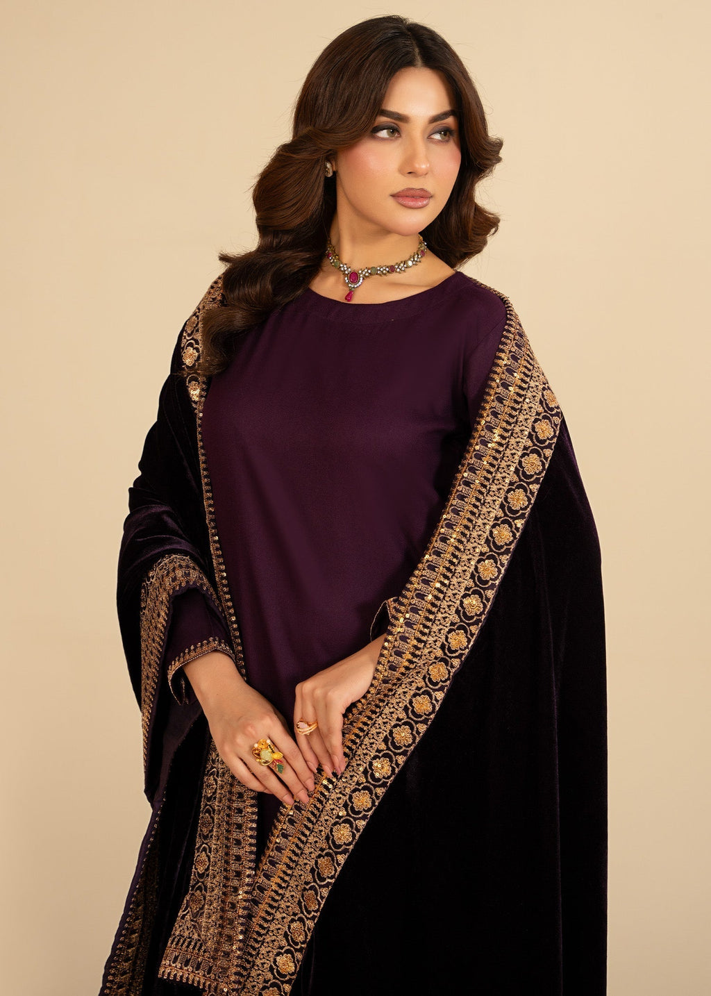 Momin Online Plum Women 3pcs