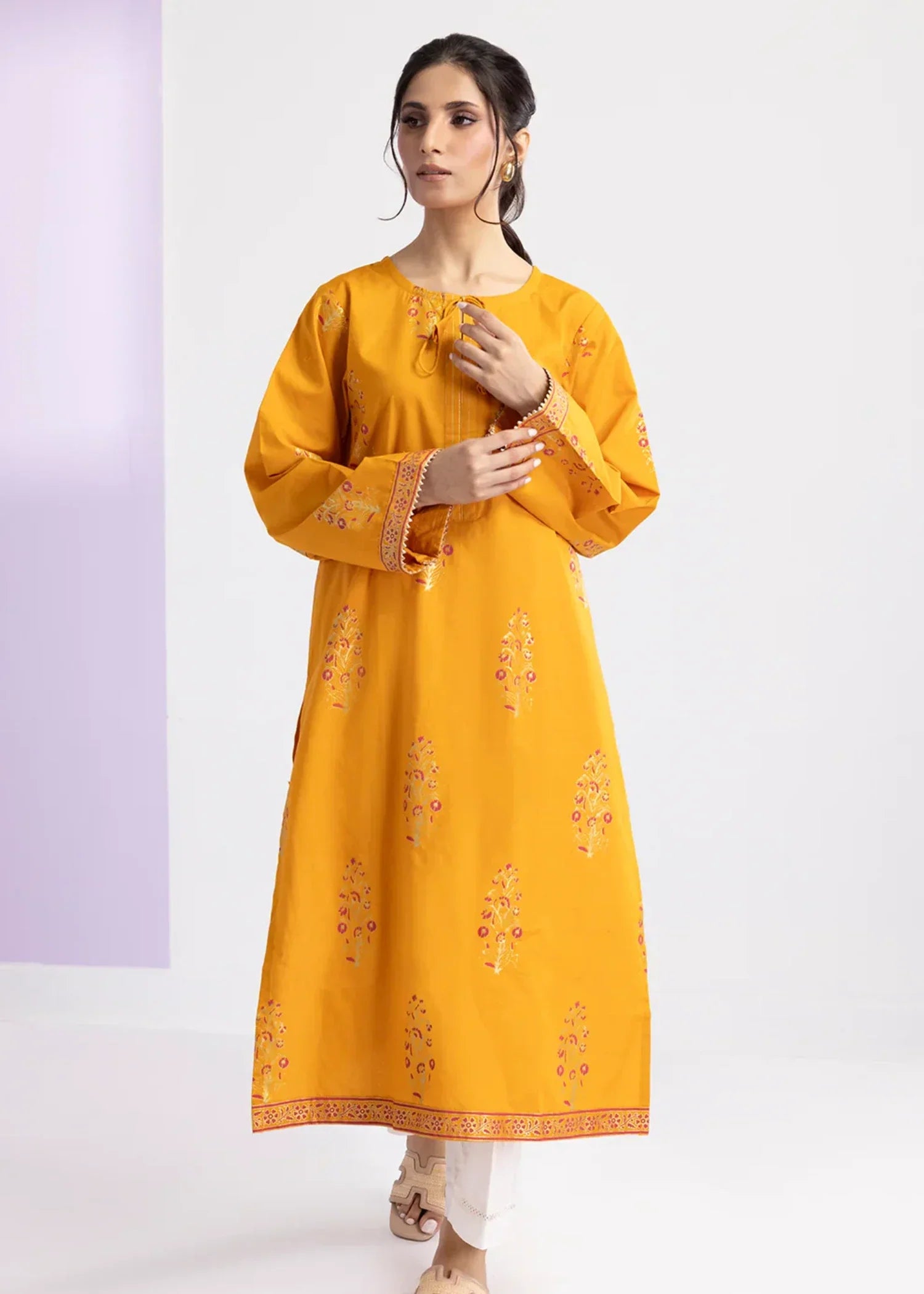 Zellbury WPW2412971 Mustard Women 1pcs