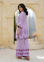 Mataish Lavender Bloom Cord Set Women 2pcs