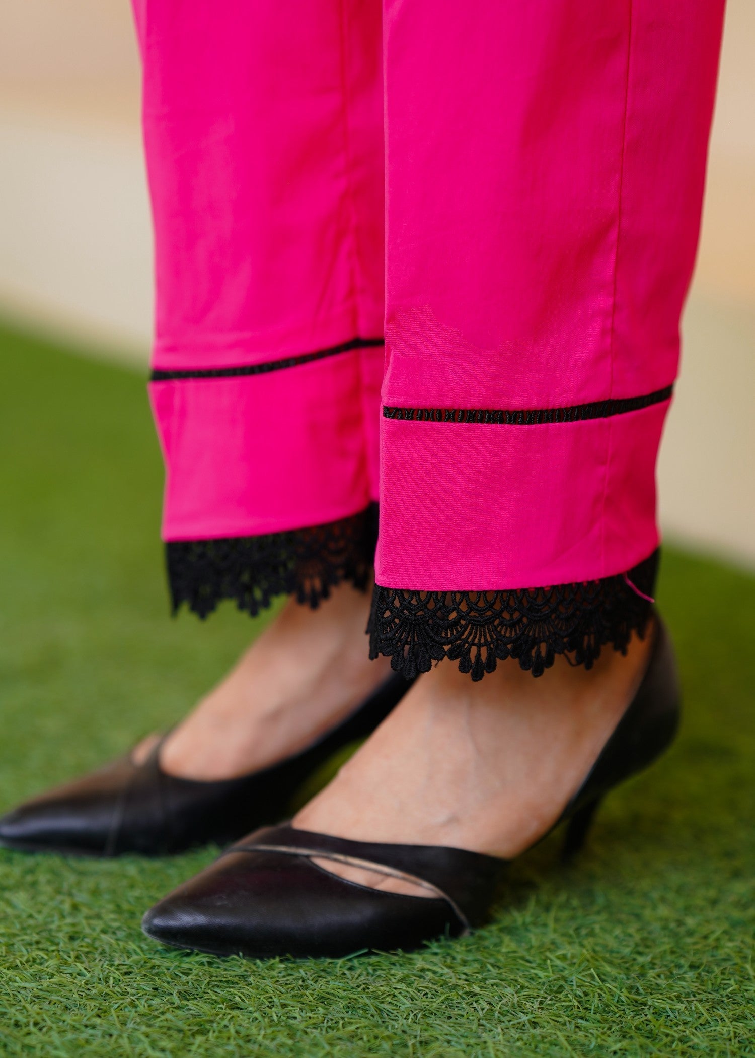 Namal Zara Ltd Embroidered Lawn Dress – Shocking Pink Charm Women 3pcs