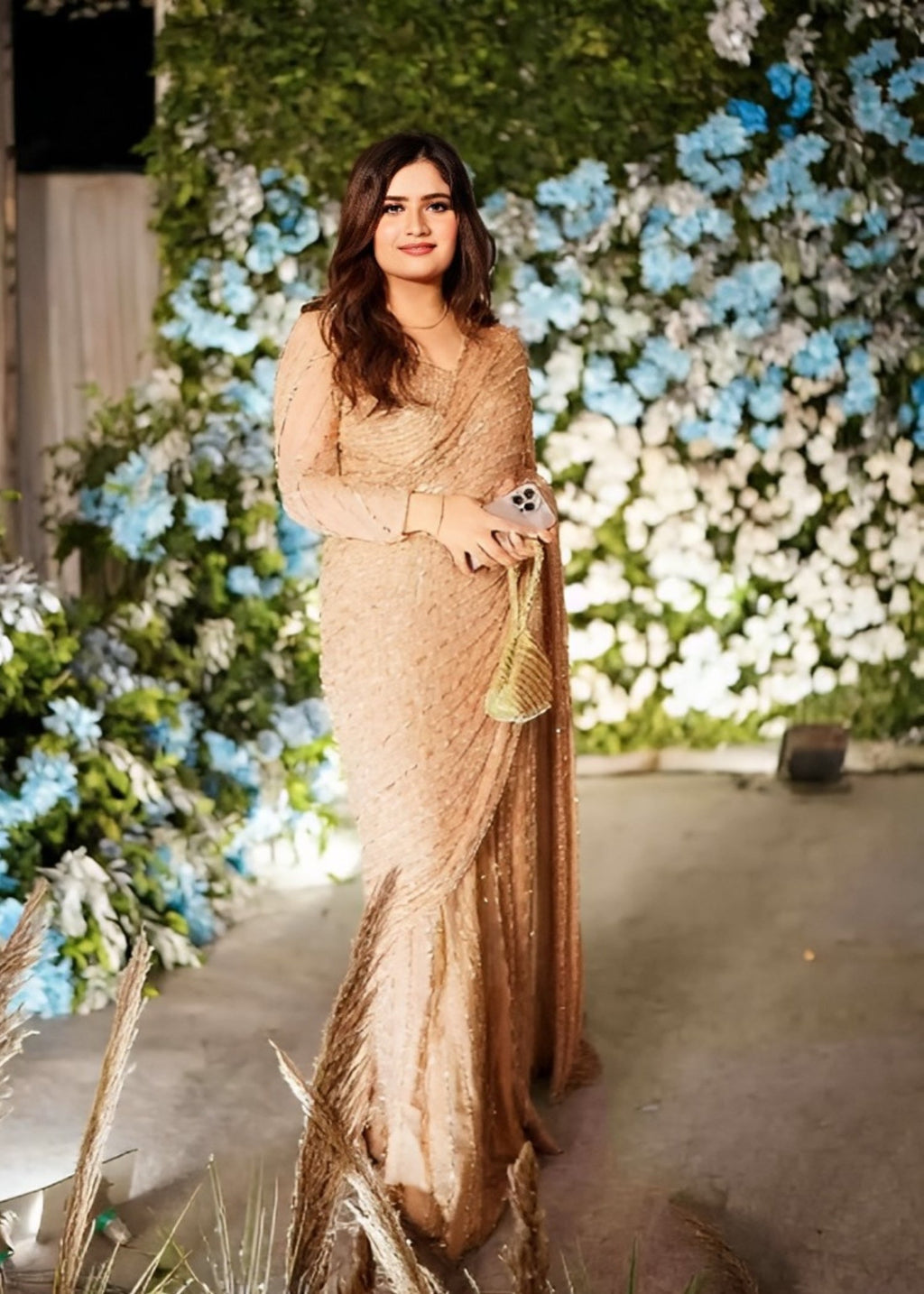 Suits By Sadia Aroob jatoi saree Women 3pcs