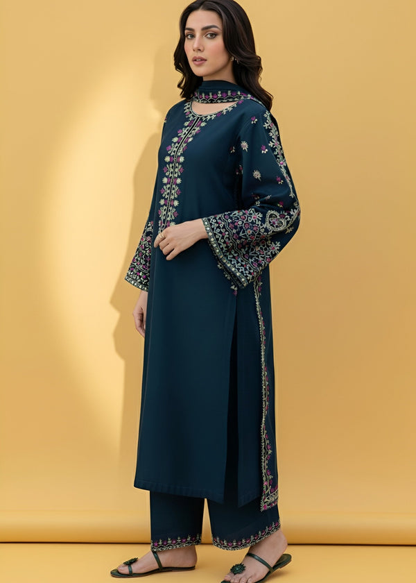 Fabric Garden Teal Elegance Women 3pcs