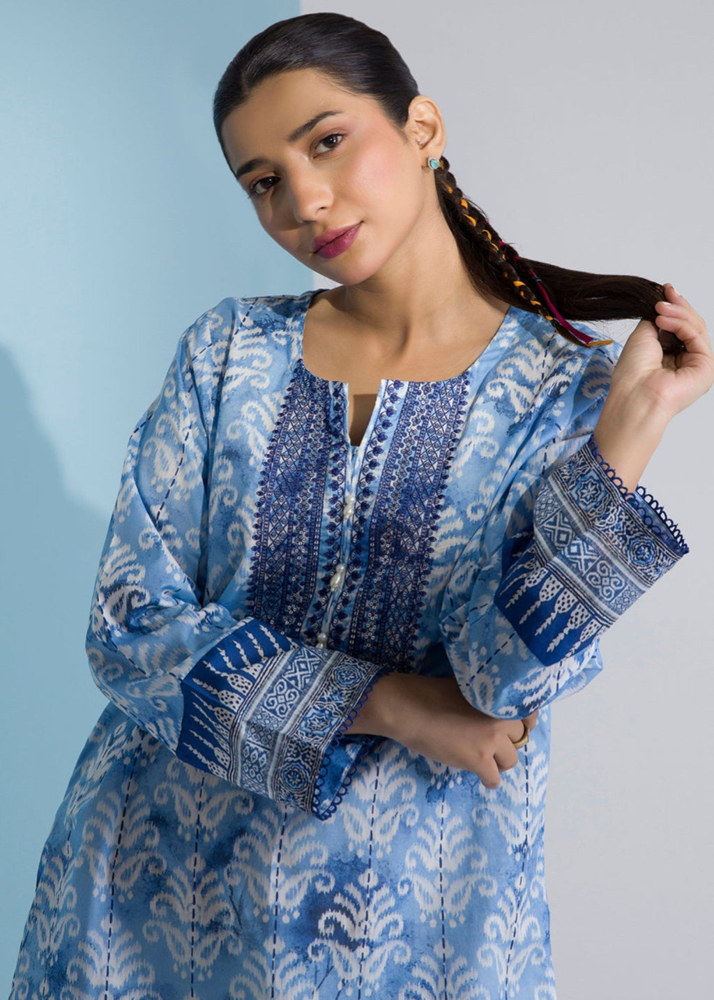 Zellbury WPS2511999 Blue Women 1pcs