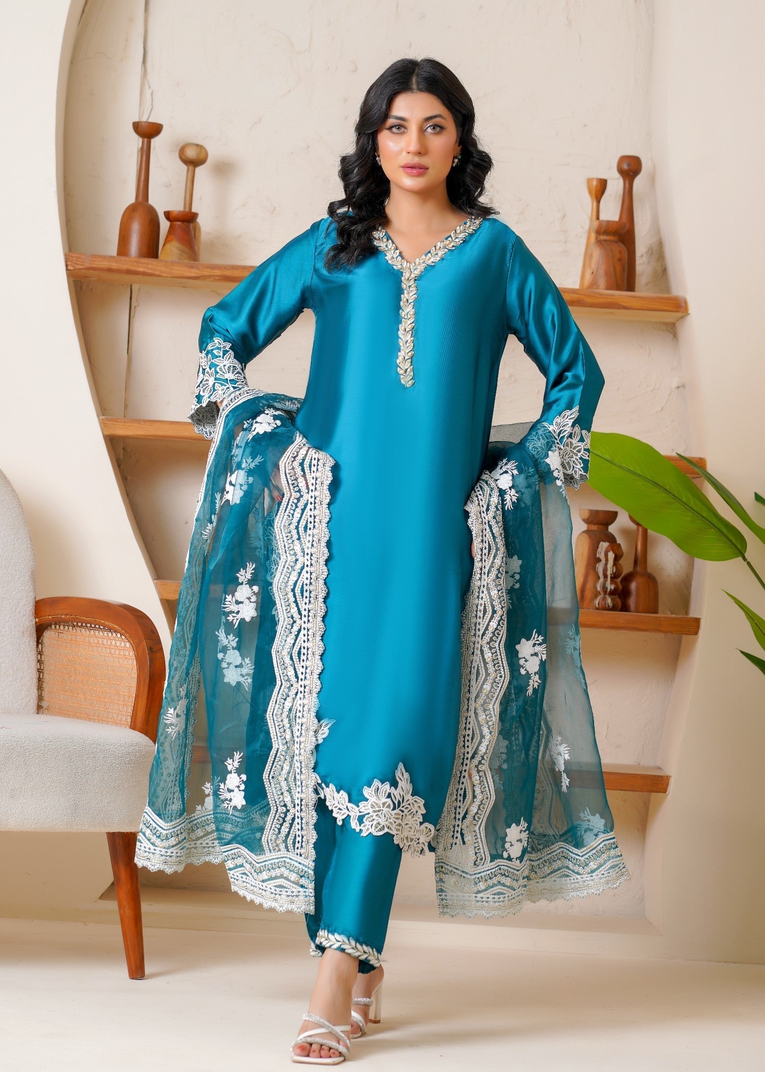 Rangoon Clothing Scarlet Peacock Women 3pcs