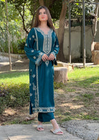 Tehzeeb Libas EMARLD GRACE EMBROIDERED Women 2pcs