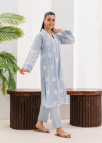 Sahibas By Mirza Liyana Sky Blue Women 2pcs