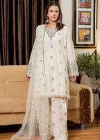 Alfatah Pret Embroidered Lawn ZAUQ S25 0019 Women 3pcs