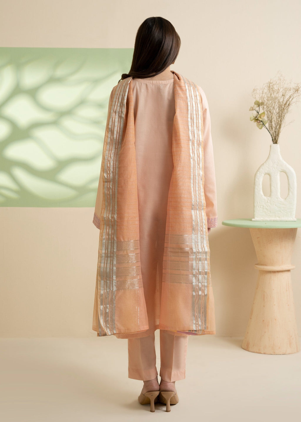 Zellbury WPS2531718 Peach Women 3pcs