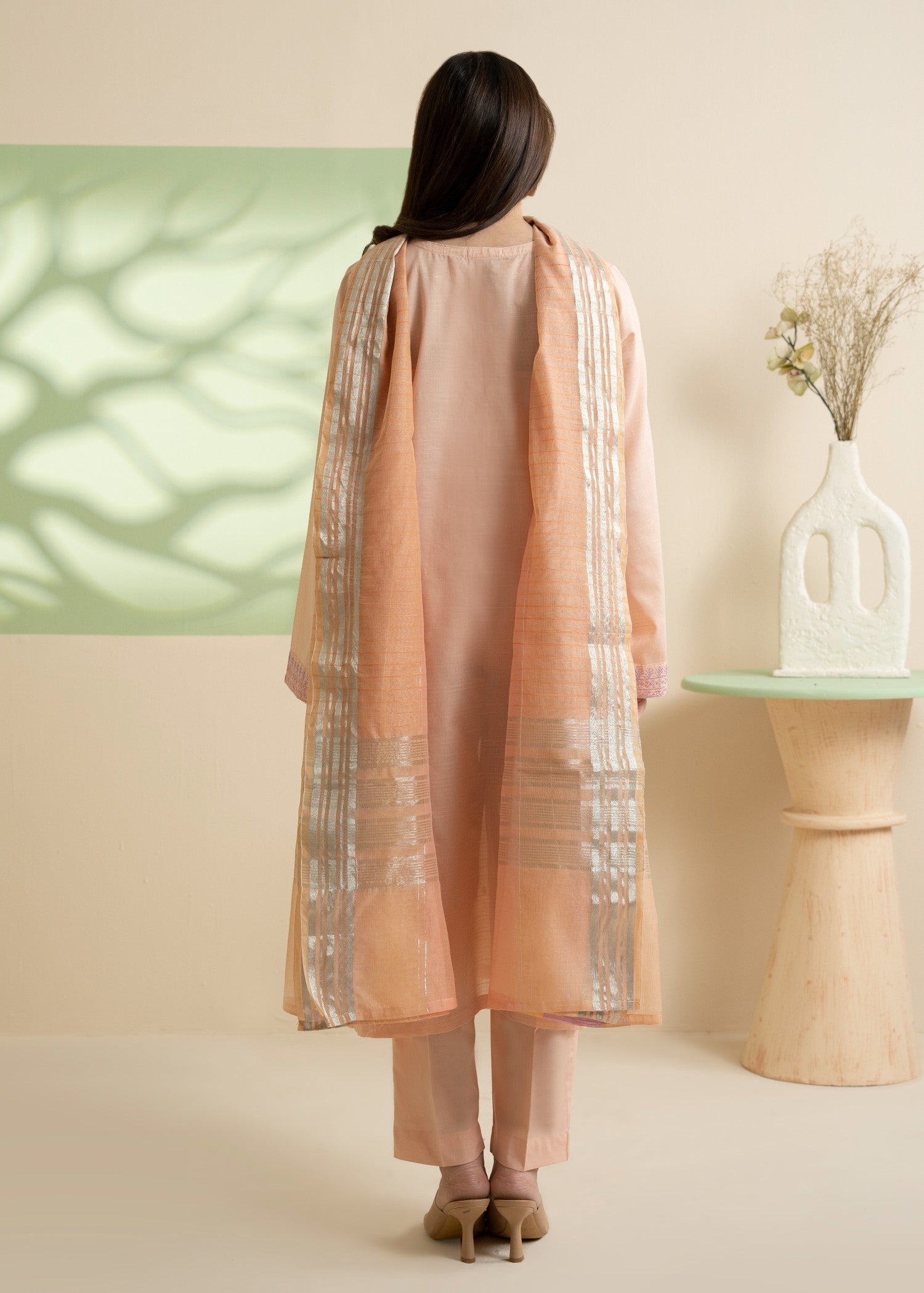 Zellbury WPS2531718 Peach Women 3pcs