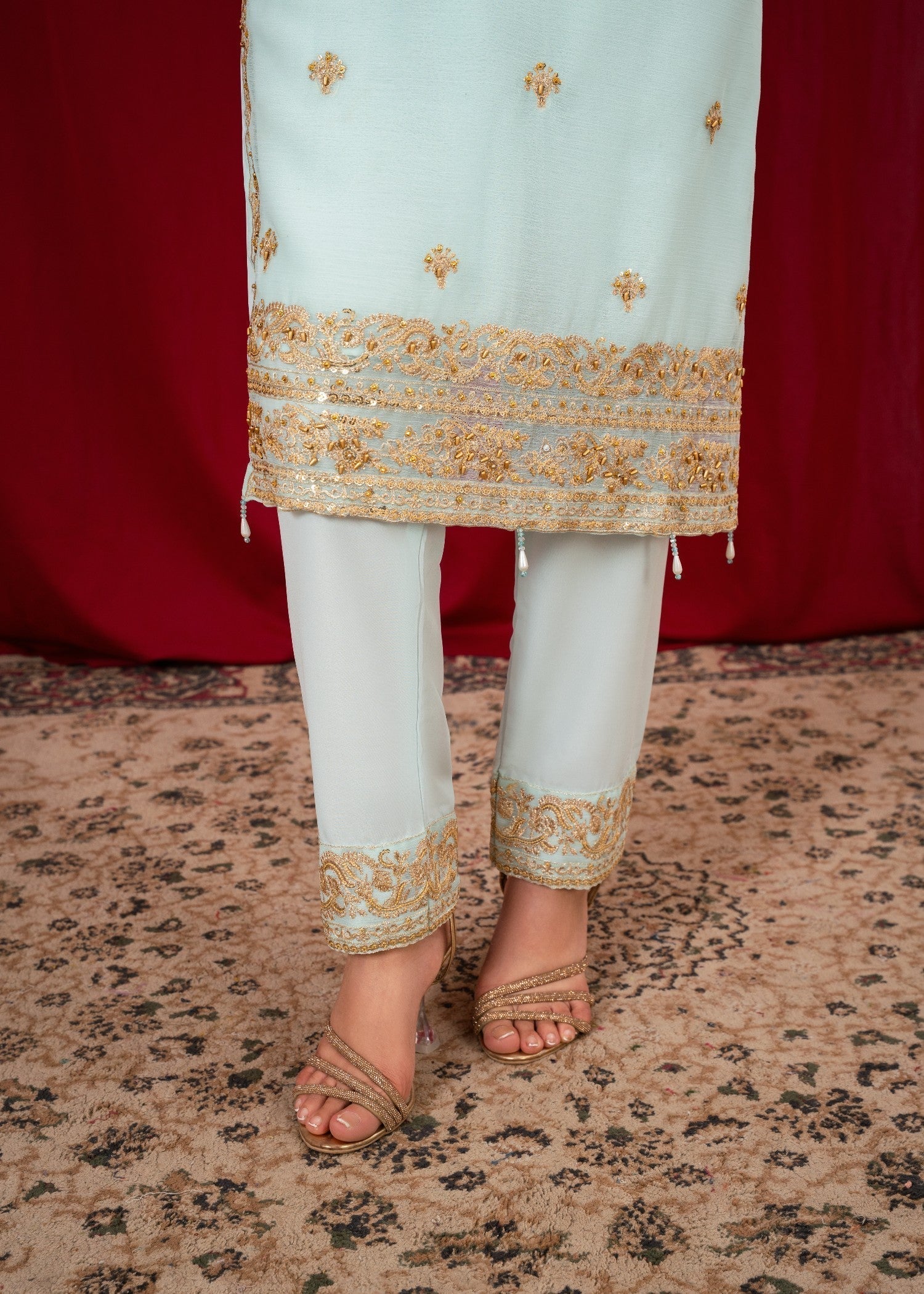 Four Season Boutique MEERUB ICEBLUE Women 3pcs