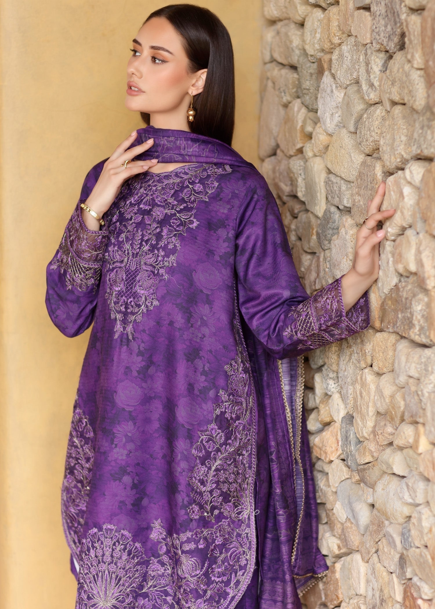 Mohagni BLS 62 STITCHED I UNSTITCHED Women 3pcs