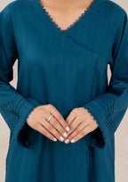 Yolo Pret Cotton Angrakh Set Rozana S25 0013 Women 2pcs