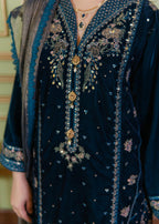 Rangoon Clothing Roshana Velvetine Women 3pcs