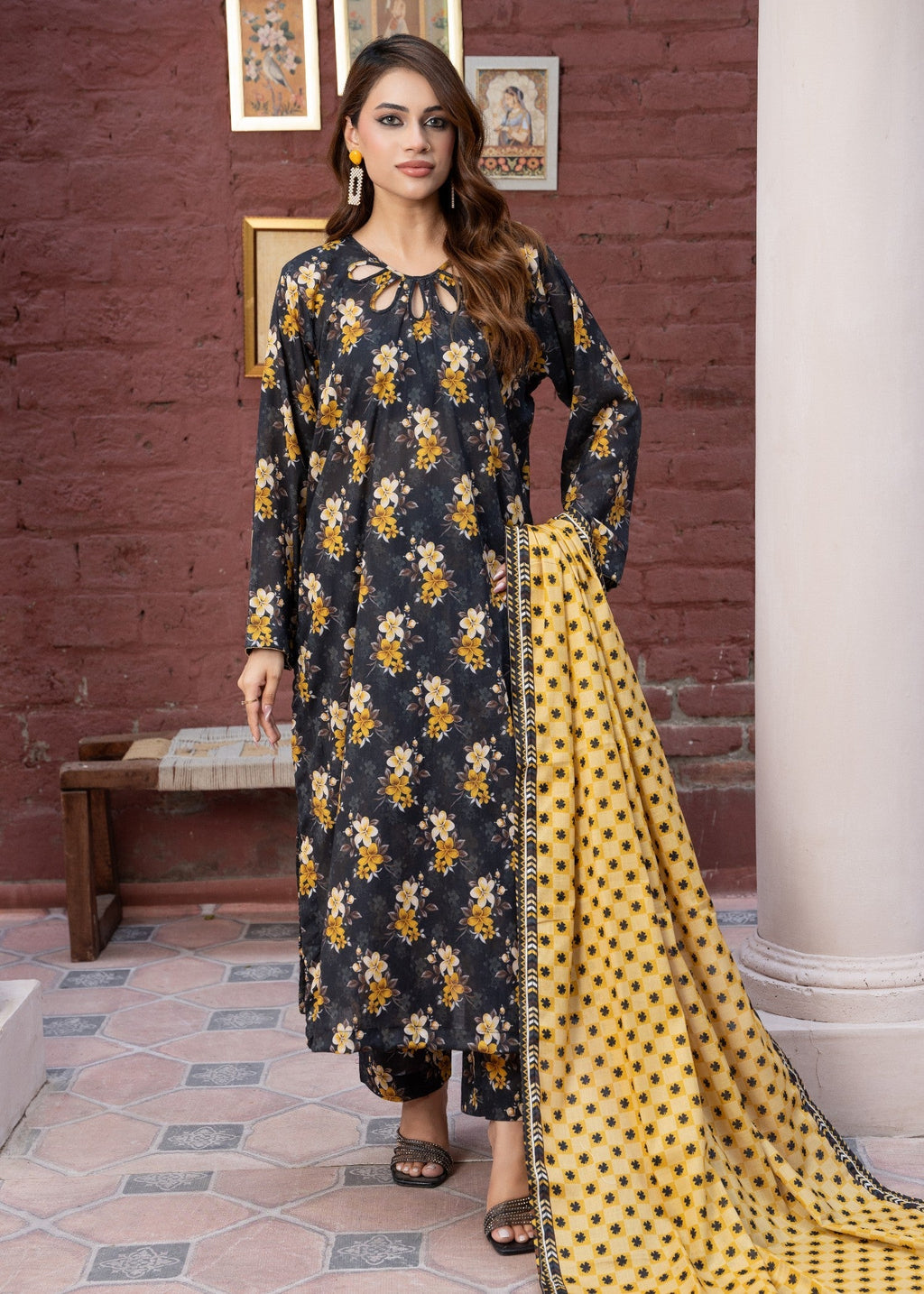 Zeenat & Zoha RANG Women 3pcs