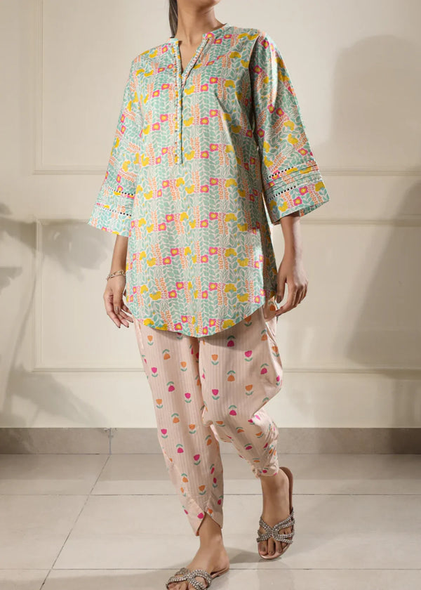 Saya Printed Lawn Stitched Shirt WP1P 1731 Women 1pcs