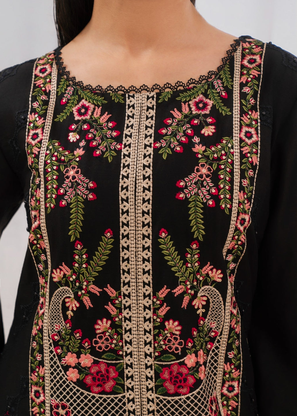 Sahibas By Mirza Virsa Black Women 3pcs