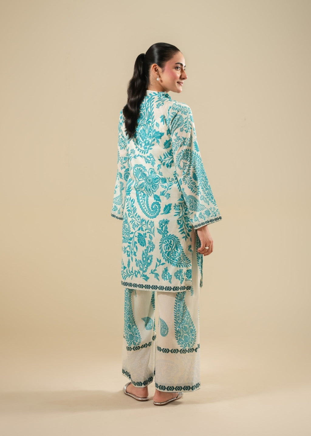 Akhrot Clothing Aqua Serenity Women 2pcs