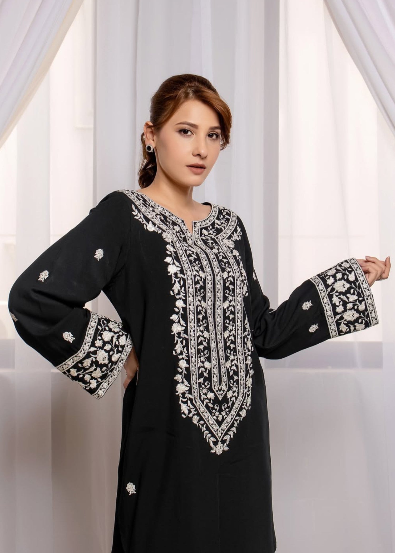 Chaudhary Arts Erina Black Women 2pcs