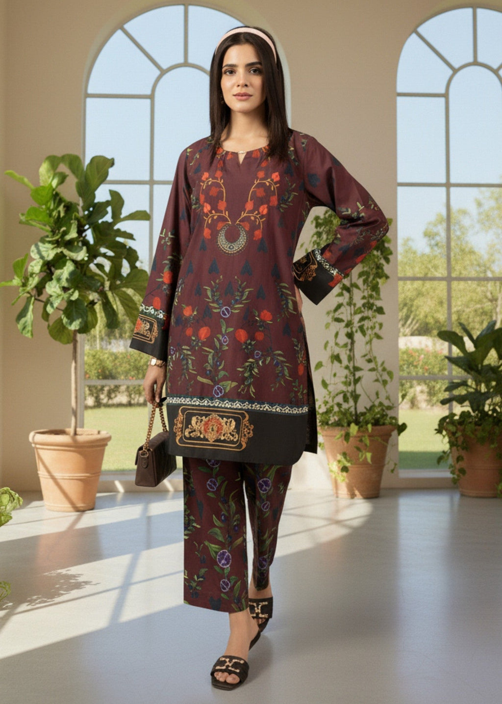 Zuri JOLIE ZS 24 MOCHA BROWN Women 2pcs