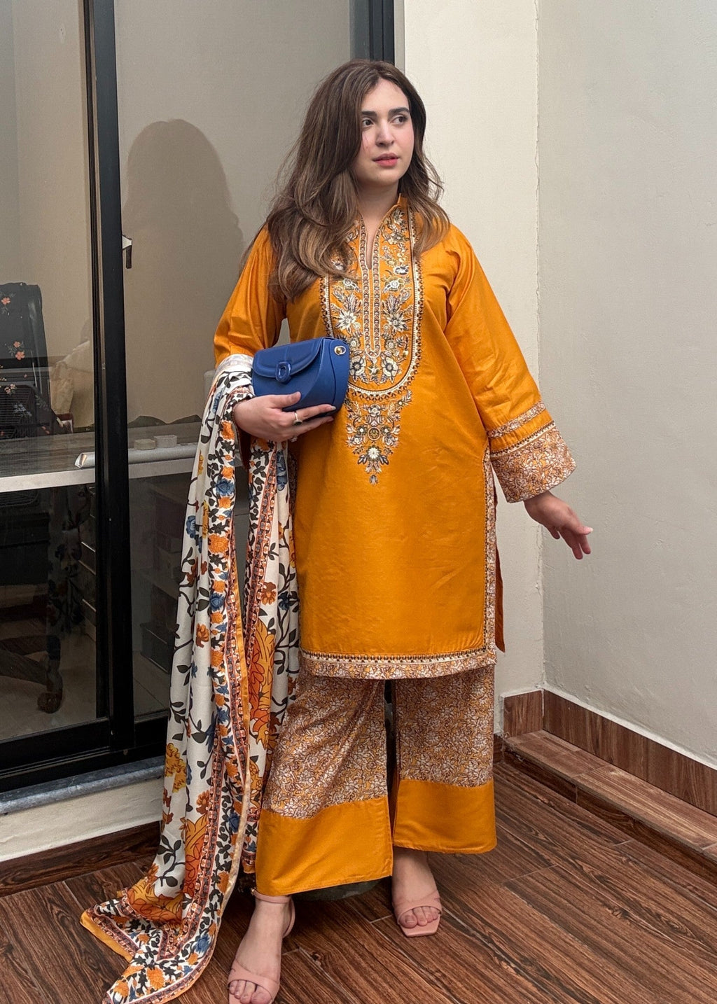 Tehzeeb Libas HAZEL EMBROIDERED Women 3pcs