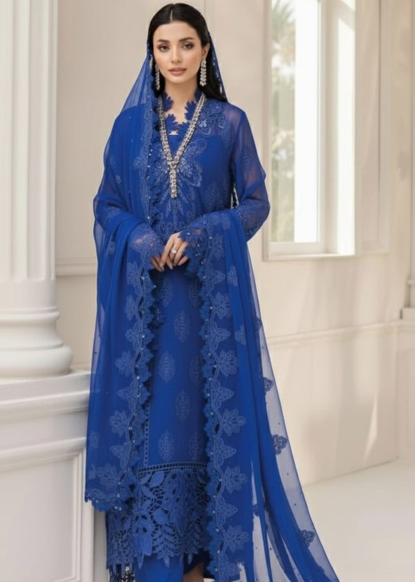 Malhaar MAL CF 4357 Blue Women 3pcs