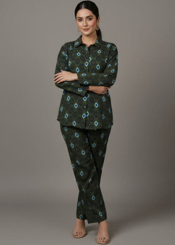 Sparkles Mystic eye cord set Women 2pcs