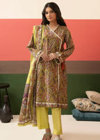 Zellbury Kurta Dupatta Trouser WPS2531932 Women 3pcs