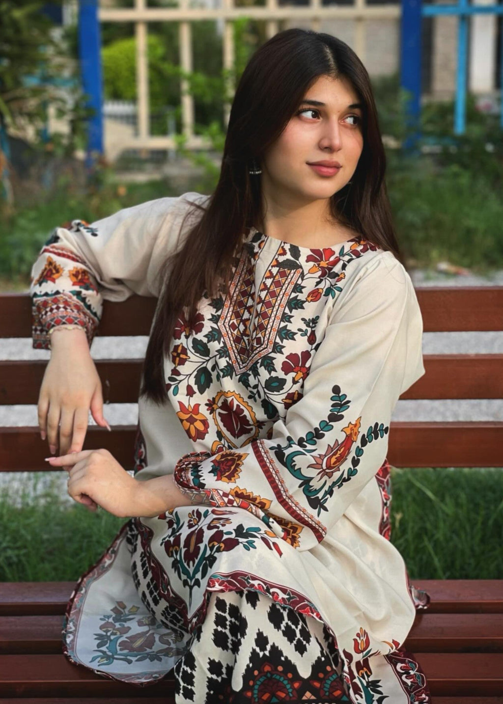 Tehzeeb Libas MEERAB CORD SET Women 2pcs