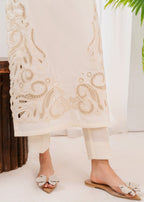 Sahibas By Mirza Casper White Women 2pcs