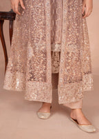 Four Season Boutique MALA GOWN PEACH PINK BROWN Women 4pcs