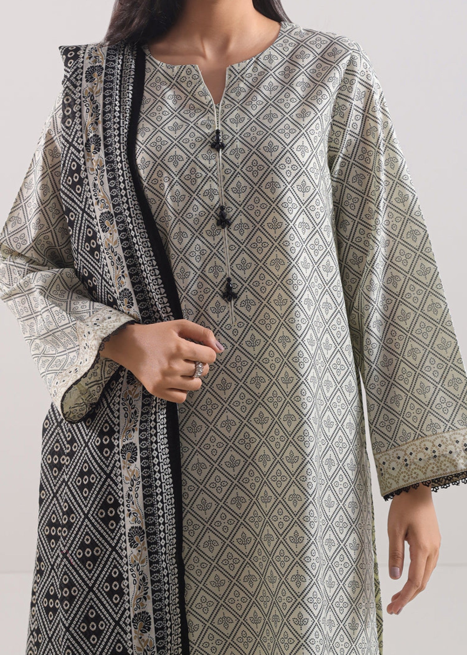 Saya Printed Lawn Stitched WP3P 727 Women 3pcs