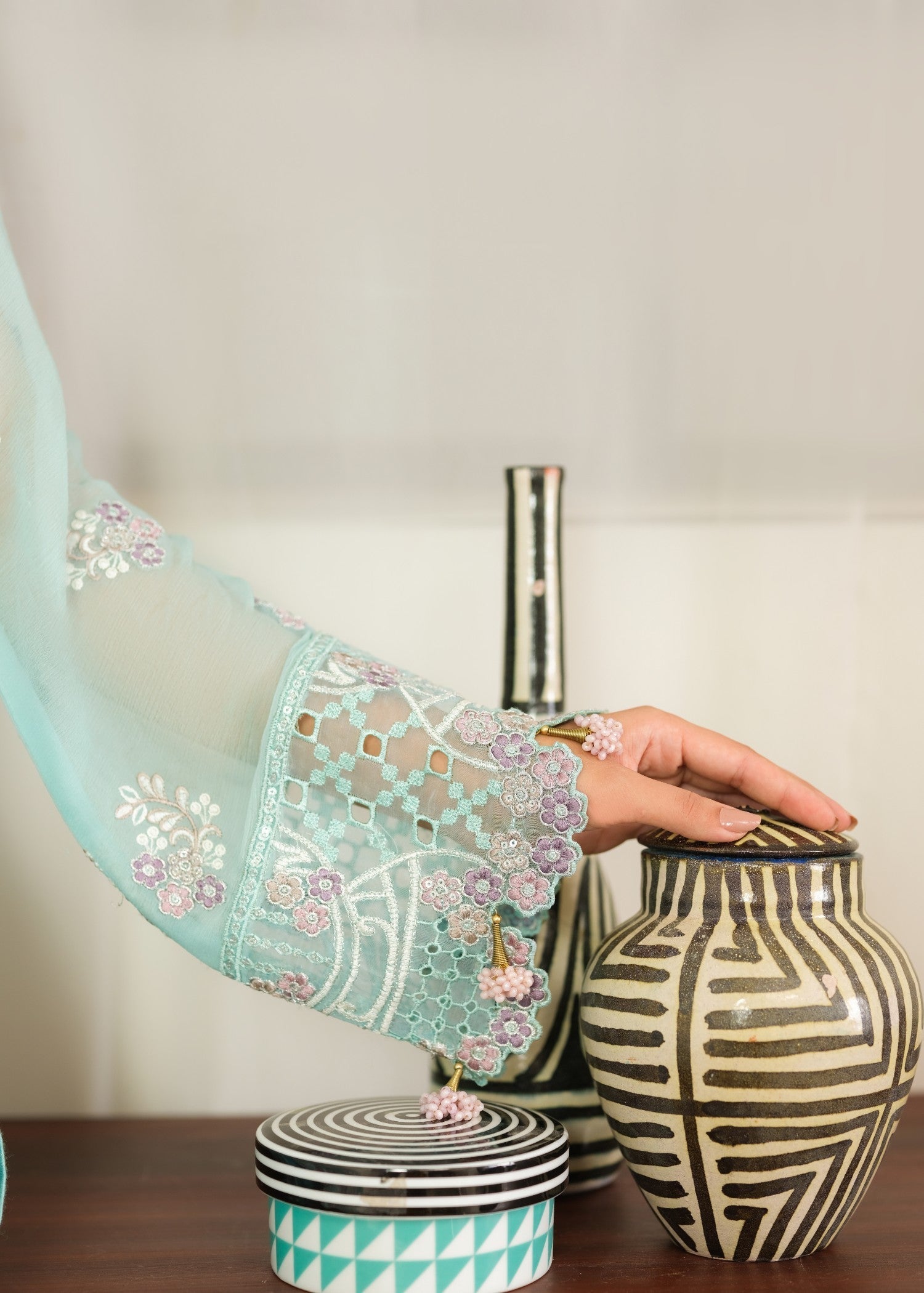 Waresha Frosted Azure WFE 08 Women 3pcs